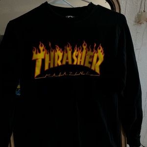long sleeve thrasher shirt